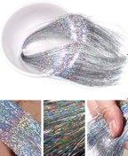 Resim Eagenset Çapari Simi Lazer Hologram Gümüş Gri Poşet Sim 36 Metre 