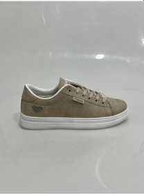 Resim 2885 Wickers Bej Süet Kalp Detaylı Bayan Spor Ayakkabısı Bej 