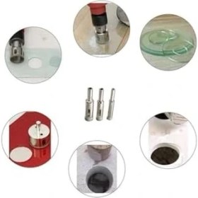 Resim Cam Mermer Granit Delme Pancı Boru Tipi Karot Uç 18MM 