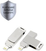 Resim Ocado 64 Gb Iphone Uyumlu Otg Flash 3.0 Usb Bellek 
