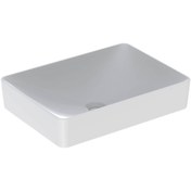 Resim Geberit Variform 500.779.01.2 Diktdörtgen Lavabo - Beyaz 55 Cm 