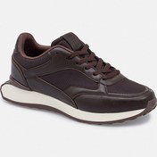Resim Avva Erkek Kahverengi Parçalı Esnek Taban Sneaker Ayakkabı A31y8023 
