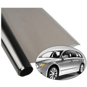 Resim 50cm X 3m Araba Camı Güneşten Korunma Isı Yalıtımı Güneş Yarı Saydam Film, Geçirgenlik: Yüzde 5 