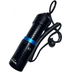 Resim Wison Ws-4545 Şarjlı Su Altı Dalış El Feneri 10w 1800 Lümen 