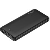 Resim 4'ü 1 Arada 10.000 mAH Smart Chip Siyah Powerbank Shaza
