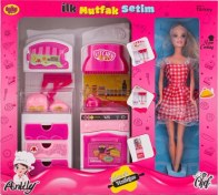 Resim 02368 Oydaş Ilk Mutfak Setim Bebekli Çekmeceli Dolap 