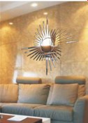 Resim M3 Decorium Solaryum Dekoratif Ayna Gümüş 
