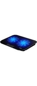 Resim CetKing M40 Gaming Laptop Soğutucu Notebook Standı, Mavi Led,14-15.6-17 Inch Uyumlu, 2 Fan, 2 USB 