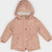 Resim Defacto Kız Bebek Kapüşonlu Çıtçıt Kapamalı Mont A2451a525aubg321 Bej 