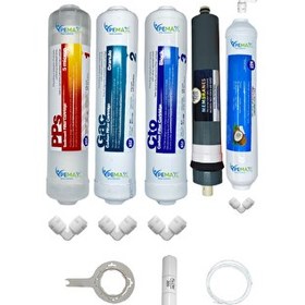 Resim Pemax Water Solutions Kapalı Kasa Su Arıtma Cihazlarına STDMAX 5'li Platinium Mebran Mineralli Tatlandırıcı 