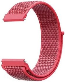 Resim Gpack ZcWatch V0922 Kordon, Cırtcırt Kumaş, Ayarlanabilir, Kırmızı 