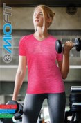 Resim MioFit Kadın Dianthus Dikişsiz Spor Tişört 