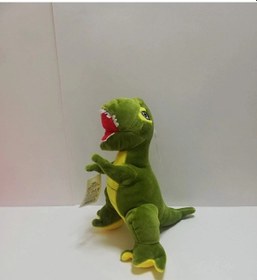 Resim Dinazor Peluş 25 Cm - Uyku Ve Oyun Arkadaşı Peluş Oyuncak YEŞİL 