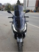 Resim Genel Markalar Rks Veloce 150 Ön Cam 2023 2024 Model 65cm Açıkfüme Renkli 4mm ORTA BOYLU CAM 