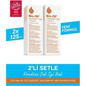 Resim Bio-Oil Çatlak Karşıtı & Leke Karşıtı Nemlendirici Cilt Bakım Yağı 125 ML - 2 Adet Set 