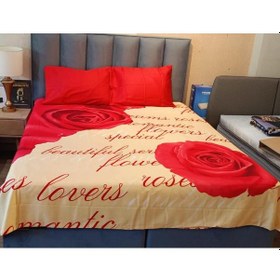 Resim Türkiz Çift Kişilik Pamuk Saten Nevresim Takımı Rose Diğer 