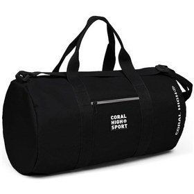 Resim Elatae Orta Boy Unisex Çok Gözlü Spor Fitness Seyahat Çantası Siyah 