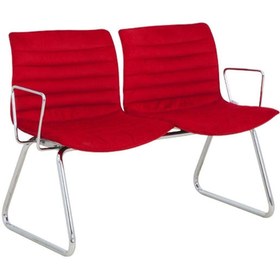 Resim Uzay Ofis Maki Bekleme Koltuğu- 2 Li - Kırmızı 