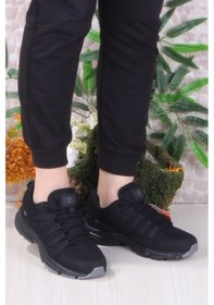 Resim M.p Hardy Hafif Esnek Rahat Kadın Spor Ayakkabı Siyah 