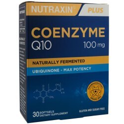 Resim Nutraxin Koenzim-10 CoQ-10 30 Yumuşak Kapsül 