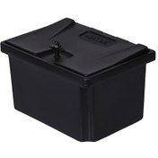 Resim Motosiklet Pizza Çantası Paket Servis Çantası Kilit Mekanizmalı Cv120 - Siyah 