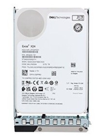 Resim Dell Technologies Exos X24 24TB 7.2K 12G NL SAS 3.5" 512e Sunucu Harddisk ST24000NM007H 0GPP63 