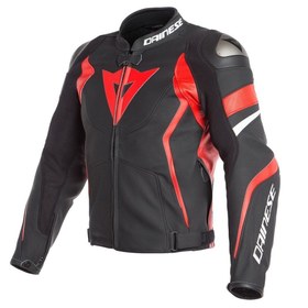 Resim Dainese Avro D4 Deri Mont Black Red 