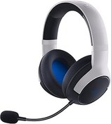 Resim Razer Kaira - Playstation 5 için Kablolu Kulaklık (TriFroce 50mm Sürücüler, HyperClear Kardioid Mikrofon, Flowknit Hafızalı Köpük Kulak Yastıkları, Mikrofon Sessiz Düğmesi) Siyah-Beyaz 