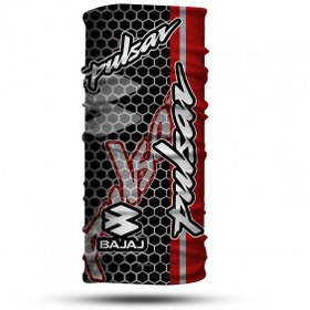 Resim motogaj Bajaj Pulsar Desenli Bandana Buff 