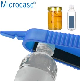 Resim Microcase V Tasarım Kavanoz ve Şişe Kapak Açacağı Plastik Açacak - AL4701 