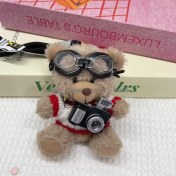 Resim Silver1 Iyi Şanslar Bebek Sevimli Karikatür Peluş Bebek Çanta Kolye Kız Öğrenci Bebek Asılı Anahtar (Yurt Dışından) 