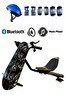 Resim Citymate Drift Car Elektrikli Kaykay Hoverboard Bluetoothlu Işıklı Desen26 - Kask Ve Dizlik 