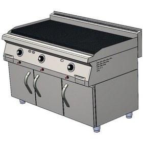 Resim Karacasan Endüstriyel 900 Seri Dolaplı 120 Cm Lpg Tüplü Lavataş Döküm Izgara Krcs.eızdldgl.1290 