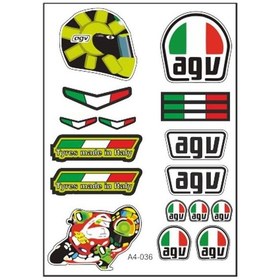 Resim Sevenkardeşler A4 Sticker 036 Tek Paket Çoklu Sticker 