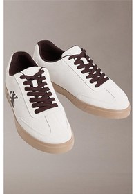 Resim Calvin Klein Low Prof Cupsole Su Erkek Sneaker-14963 Beyaz 