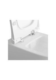 Resim 120-401-009 VitrA Sento Slim Klozet Kapağı Mat Beyaz Yavaş Kapanır Diğer 