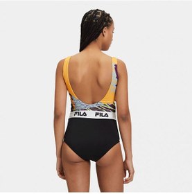 Resim Sarı Fila Kadın Mayo Allover Print Onepiece Lw411143 Sarı 