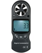 Resim Lemestar 8 Fonksiyonlu Taşınabilir Rüzgar Ölçer, Nem Ve Sıcaklık Sensörü, Yükseklik Ve Basınç Ölçüm Cihazı - Tl-302 