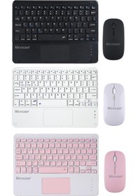 Resim Microcase AL3560 Tablet İçinBluetooth Touchpadli Klavye Mouse Set 