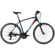 Resim BİSAN TRX 8100 ERKEK ŞEHİR BİSİKLETİ 52CM V 28 JANT 21 VİTES LACİVERT YEŞİL BEYAZ - 28 