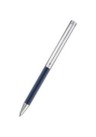Resim S.t. Dupont Classique Blue Tükenmez Kalem 45077 Gri 