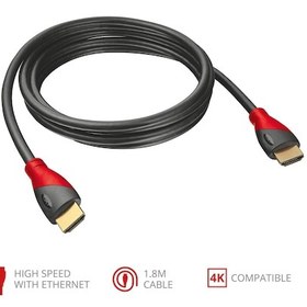 Resim Trust Gxt 730 Ps4 ve Xbox One Uyumlu 4K 1.8M Hdmi Kablo 