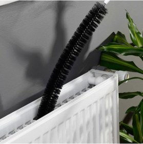 Resim Çokuygunuz Esnek Akrobatik Uzun Kalorifer Petek Temizleme Fırçası Tüy Toz Alıcı 