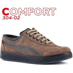 Resim Mekap Iş Ayakkabısı - Comfort 304-02 Brown - 40 