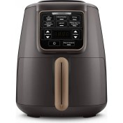 Resim Karaca Air Pro Cook Xl 2 In 1 Konuşan Airfryer Walnut Brown 
