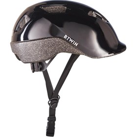 Resim Decathlon Btwin 100 Siyah Yol Bisikleti Çocuk Kaskı 