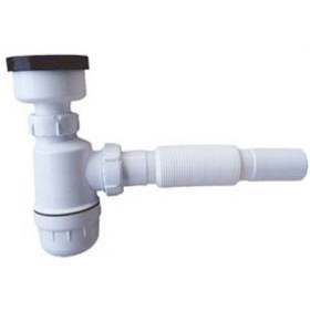 Resim ST Plaik Taslı Pisuvar Sifonu Körük Çıkışlı 