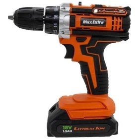 Resim Maxextra Mx1815 18v Akülü Matkap 