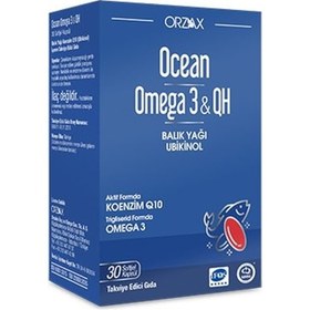 Resim Ocean Omega 3 Qh Takviye Edici Gıda 30 Kapsül 