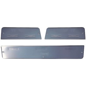 Resim Kolaylispider Ford Transit 6 Kapı Eşiği 3 Prç Krom 2006-2013 